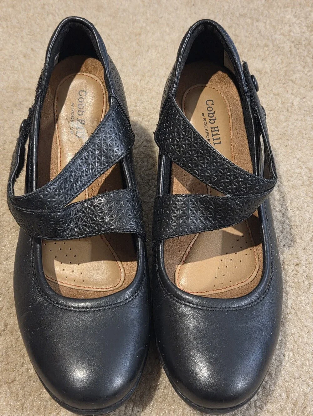 Cobb Hill by New Balance Black Mary Jane Comfort Shoes